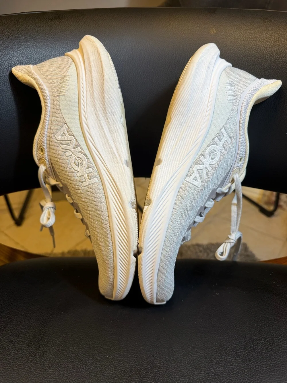 Hoka One One Solimar Womens 9 B Gray Athletic Shoes Outdoors Running Walking